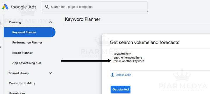 determine your keywords